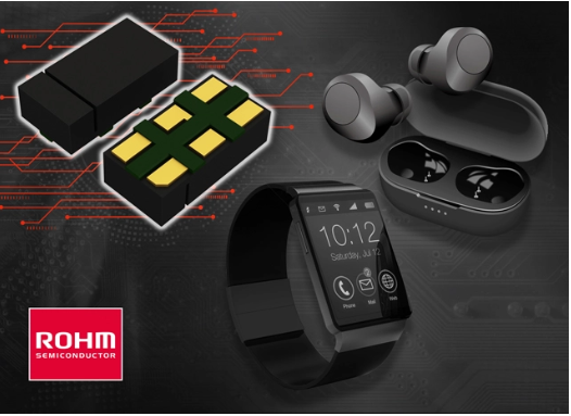 ROHM开发出配备VCSEL的小型接近传感器“RPR-0720” ， 有助于无线耳机等可穿戴设备小型化和增加电池容量